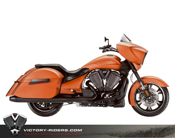 2013 Victory CrossCountry in Orange