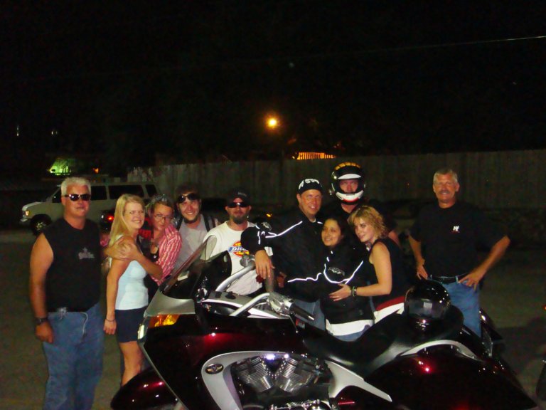 My first Tour ride 7-14-08 with my wife riding along.